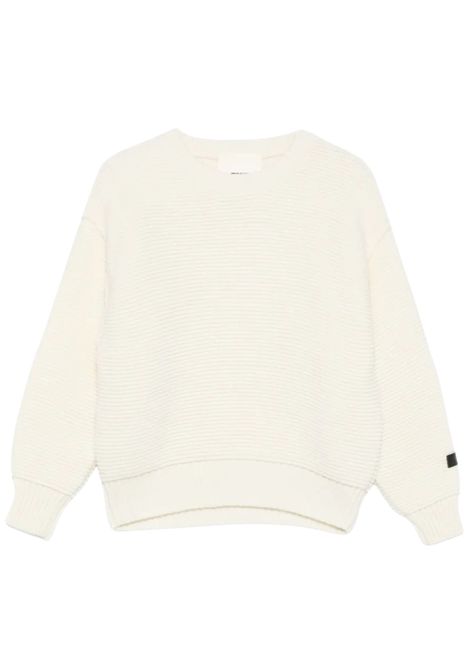 Maglione unisex panna in lana MSGM | F5MSJUJP060/CEPANNA