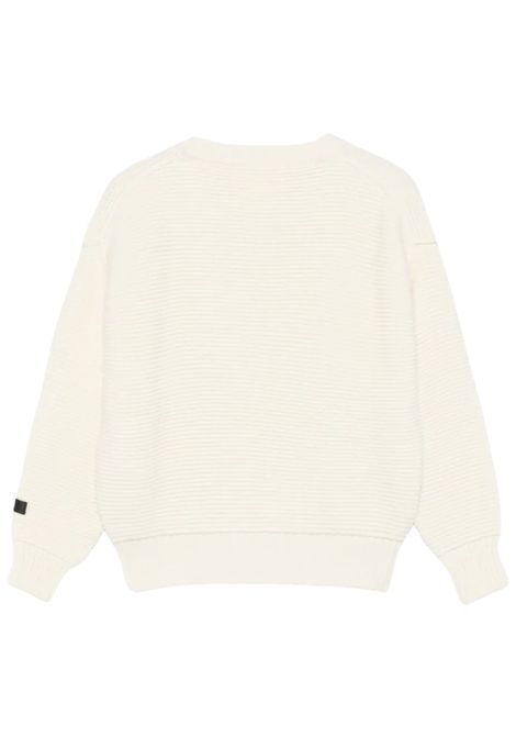 Maglione unisex panna in lana MSGM | F5MSJUJP060/CEPANNA