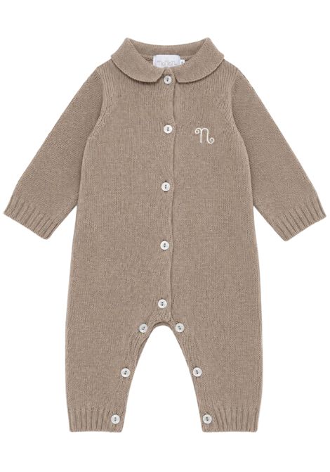 Tutina neonato beige in lana NANAN | CON043BEIGE