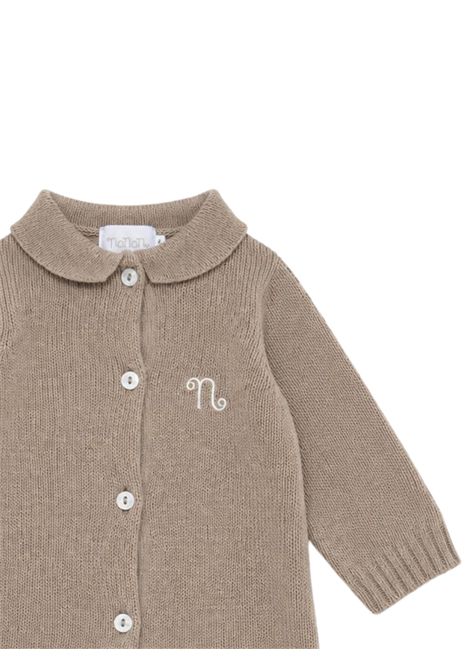 Tutina neonato beige in lana NANAN | CON043BEIGE