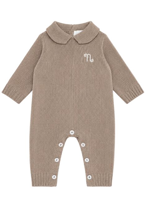 Tutina neonato beige in lana NANAN | CON045BEIGE
