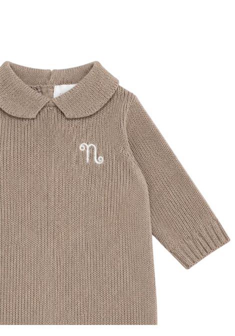 Tutina neonato beige in lana NANAN | CON045BEIGE