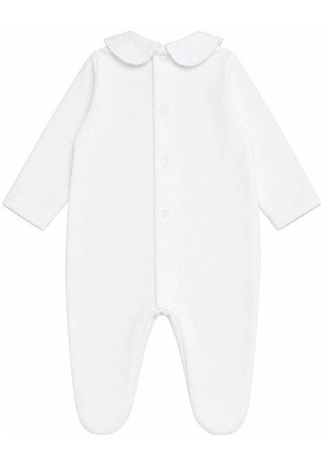 Tutina neonato panna in velluto NANAN | CON049PANNA
