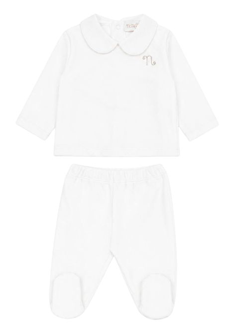 Cream velvet baby set NANAN | CON050PANNA