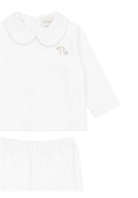 Cream velvet baby set NANAN | CON050PANNA