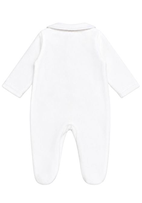 Tutina neonato panna in velluto NANAN | CON051PANNA