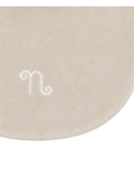 Bavetta neonato beige in velluto NANAN | CON053BEIGE