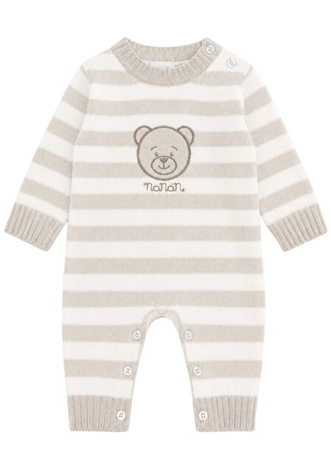 Tutina neonato panna in lana NANAN | CON062PANNA