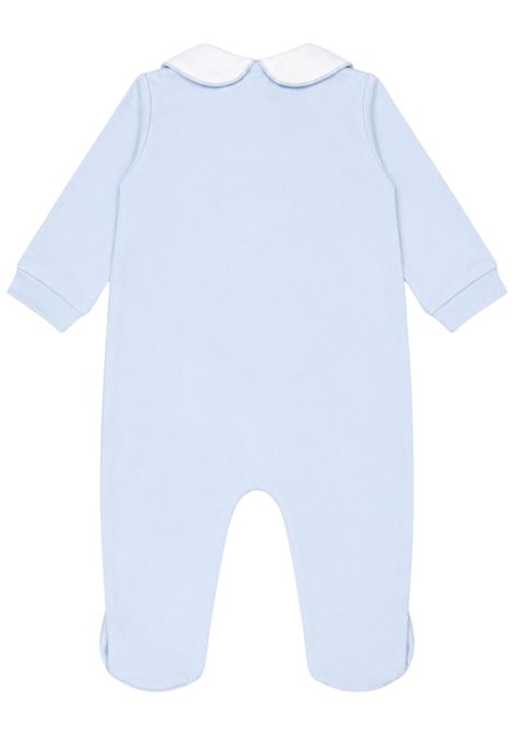 Tutina neonato azzurra in cotone NANAN | I25002AZZURRO