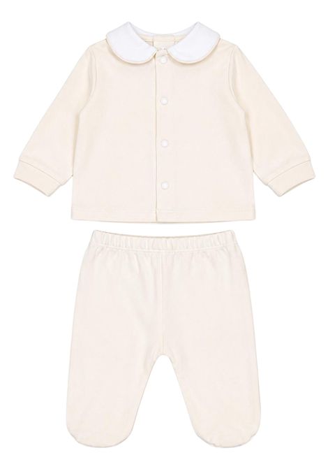 Completo neonata beige in cotone NANAN | I25003BEIGE