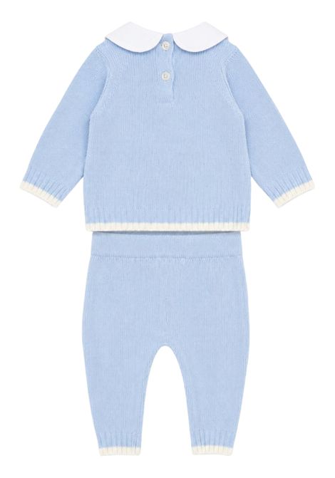 Baby blue wool set NANAN | I25010AZZURRO