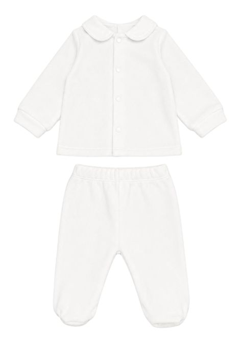 Cream velvet baby set NANAN | I25016PANNA