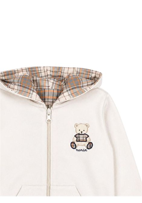 Felpa neonato reversibile in cotone NANAN | I25153BEIGE