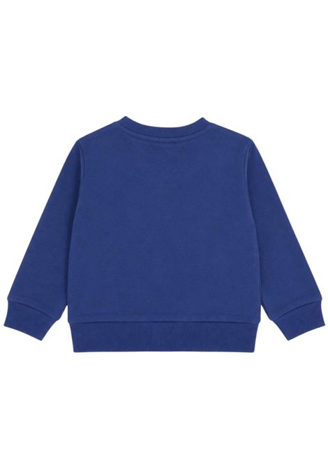 Felpa neonato blu in cotone NANAN | I25165BLU