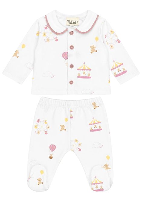 Completo neonata panna in cotone NANAN | I25401PANNA