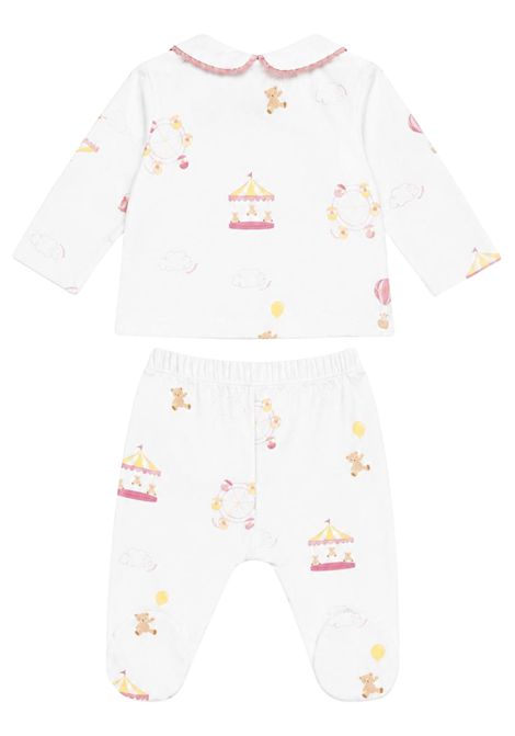 Completo neonata panna in cotone NANAN | I25401PANNA