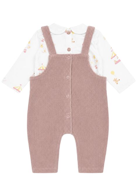 Tutina neonata rosa in cotone NANAN | I25403ROSA