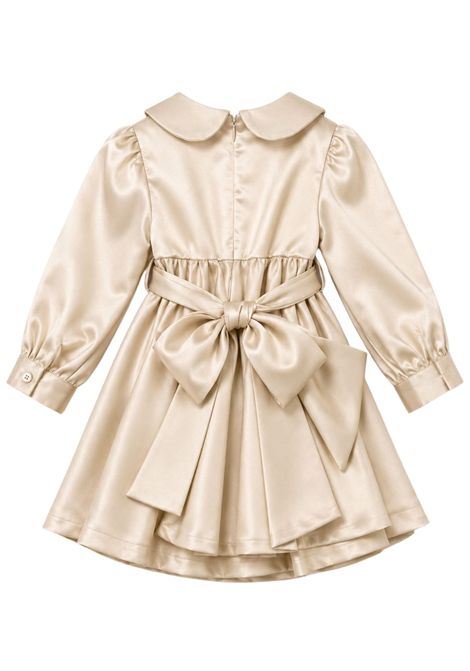 Abito neonata beige cerimonia NANAN | I25441BEIGE