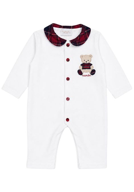 Tutina neonato panna in cotone NANAN | I25444PANNA