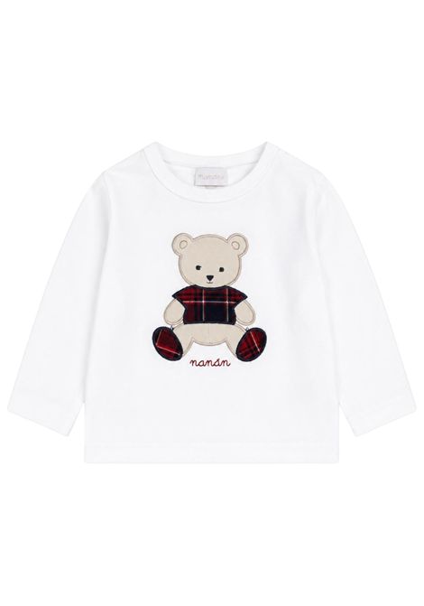 Cream cotton baby T-shirt NANAN | I25451PANNA