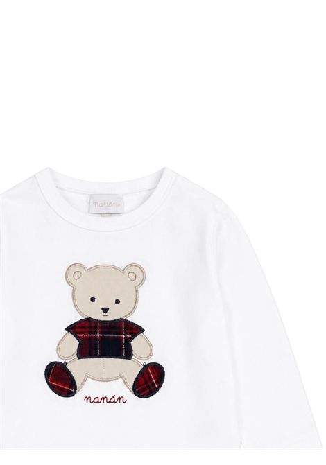 Cream cotton baby T-shirt NANAN | I25451PANNA