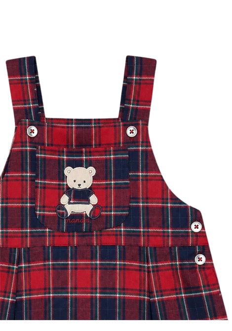 Red cotton baby dress NANAN | I25453ROSSO