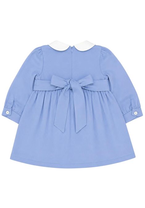 Abito neonata azzurro in viscosa NANAN | I25458AZZURRO