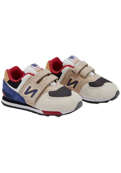 Scarpe bambino in pelle scamosciata NEW BALANCE | 355980BEIGE