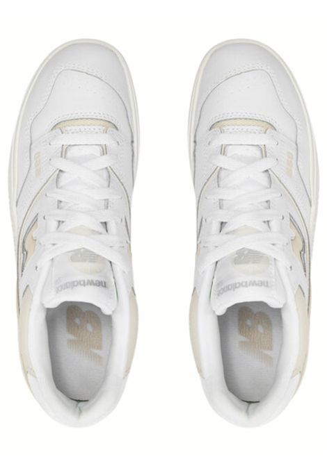 Scarpe unisex bianco/beige in pelle NEW BALANCE | 397860BIANCO/BEIGE