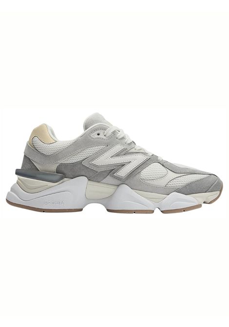 Sneakers 9060 per bambini bianche e grigio con logo laterale NEW BALANCE | GC9060ABGRIGIO
