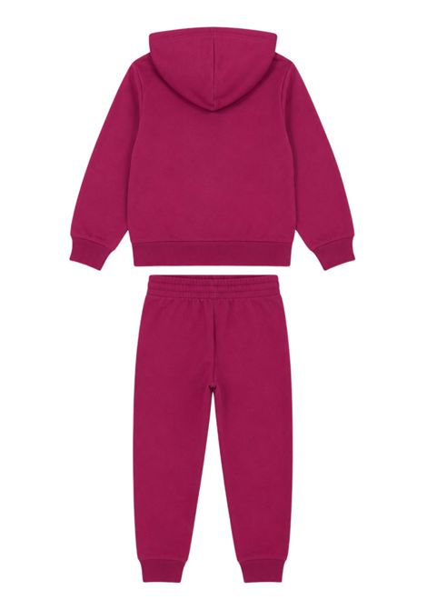 Completo bambina rosa in cotone Nike | 36L445/DEBROSA
