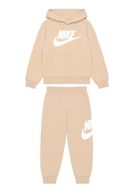 Completo bambino beige in cotone Nike | 86L595/DEBBEIGE