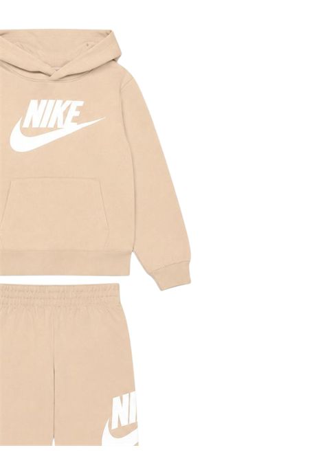 Completo bambino beige in cotone Nike | 86L595/DEBBEIGE