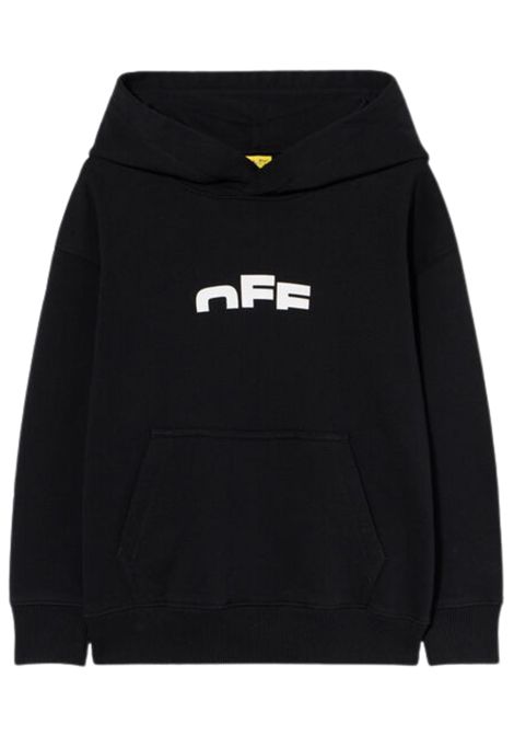 Unisex black cotton sweatshirt OFF WHITE | BB001F5F0011/MANERO