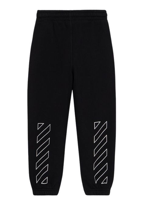 Unisex black cotton trousers OFF WHITE | CH001F5F004/MANERO