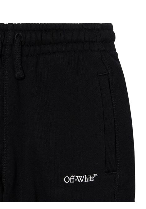 Unisex black cotton trousers OFF WHITE | CH001F5F004/MANERO
