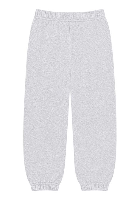 Pantalone bambina grigio in cotone PALM ANGELS | PGCH008C99FLE/CEGRIGIO