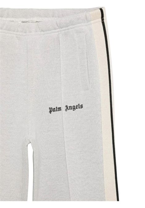 Pantalone bambina grigio con glitter PALM ANGELS | PGCJ006F25/CEGRIGIO