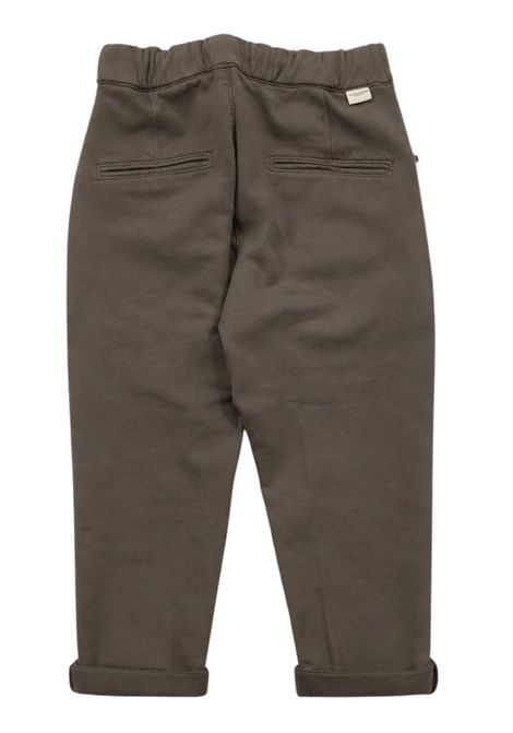 Pantalone neonato grigio in cotone Paolo Pecora | PP3440/SUGRIGIO