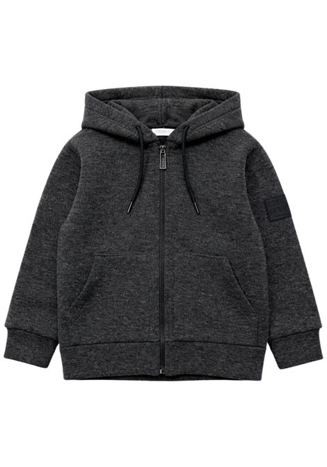 Felpa bambino in misto viscosa Paolo Pecora | PP3446/SUGRIGIO