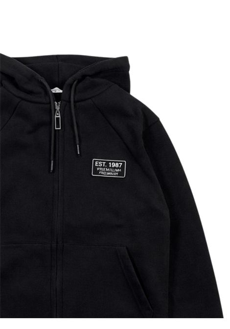 Cardigan bambino nero in viscosa Paolo Pecora | PP3449/SUNERO