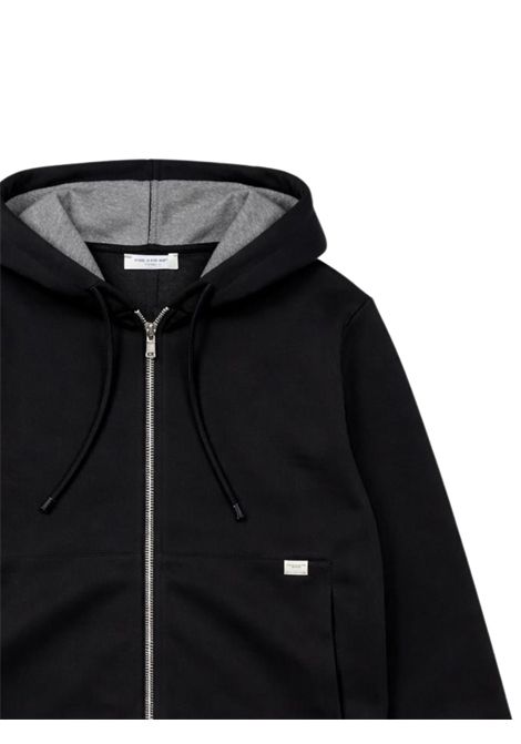 Cardigan bambino nero in viscosa Paolo Pecora | PP3795/SUNERO