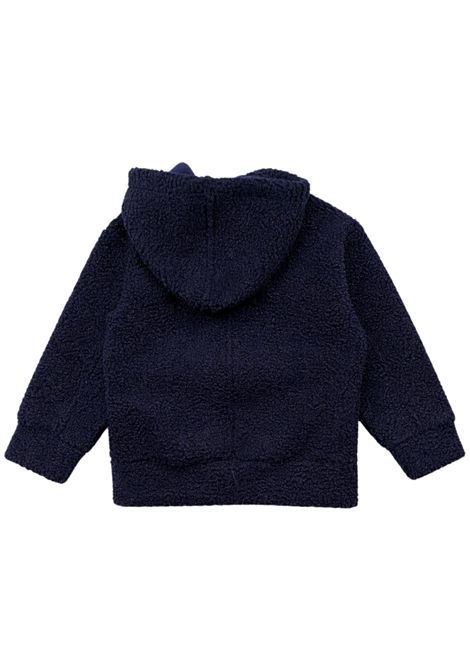 Cardigan bambino blu sherpa Paolo Pecora | PP3799/SUBLU
