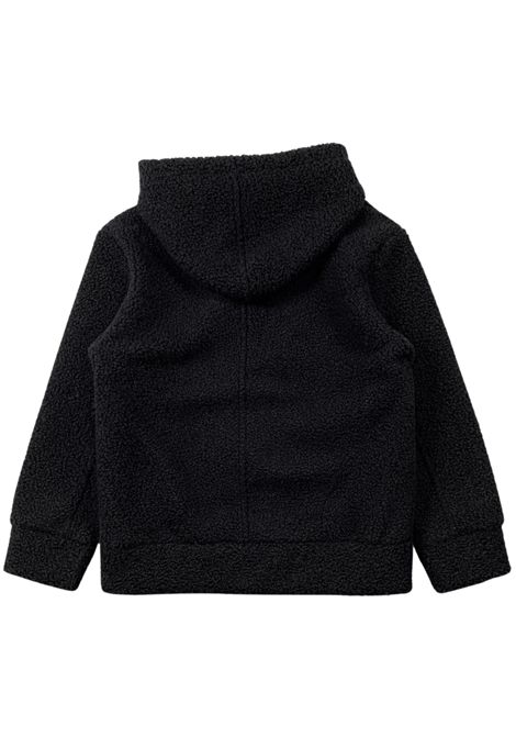 Cardigan bambino nero sherpa Paolo Pecora | PP3799/SUNERO