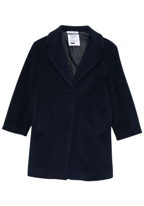 Cappotto bambino in misto viscosa Paolo Pecora | PP4144/ANBLU