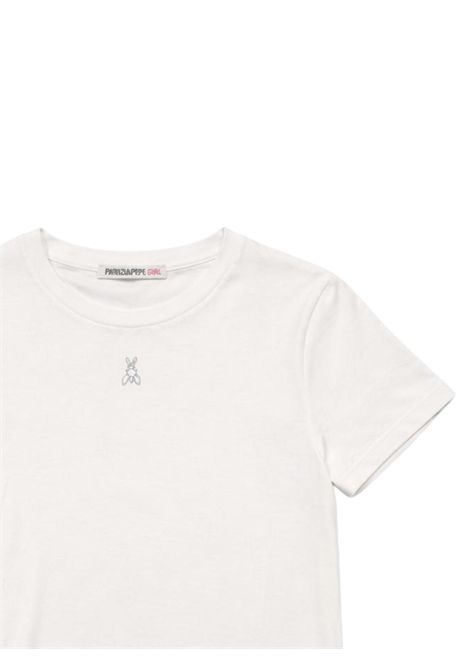 T-shirt bambina bianca in cotone Patrizia Pepe | 7M0951/MABIANCO