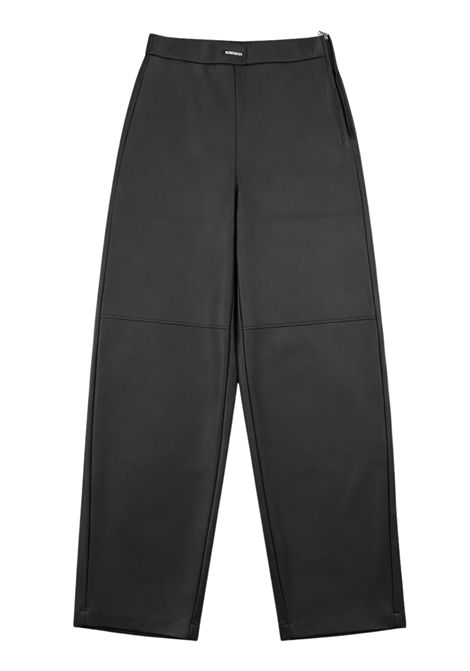 Black faux leather trousers for girls Patrizia Pepe | 7P0401/MAPELLE
