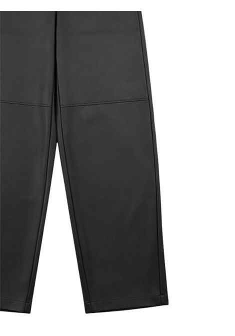 Black faux leather trousers for girls Patrizia Pepe | 7P0401/MAPELLE