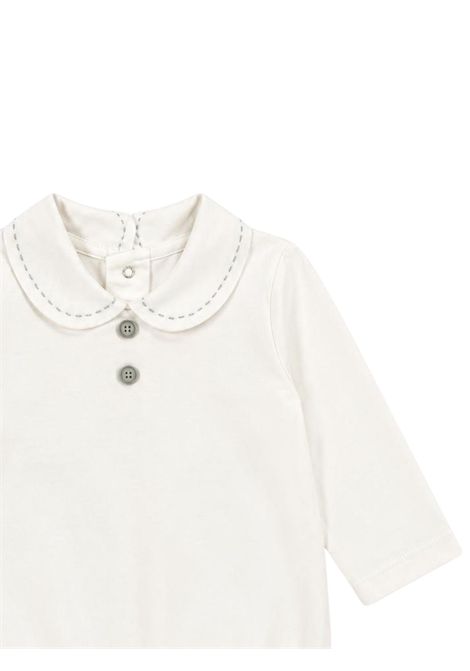 Body neonato panna in cotone PAZ RODRIGUEZ | 02099843/ANPANNA