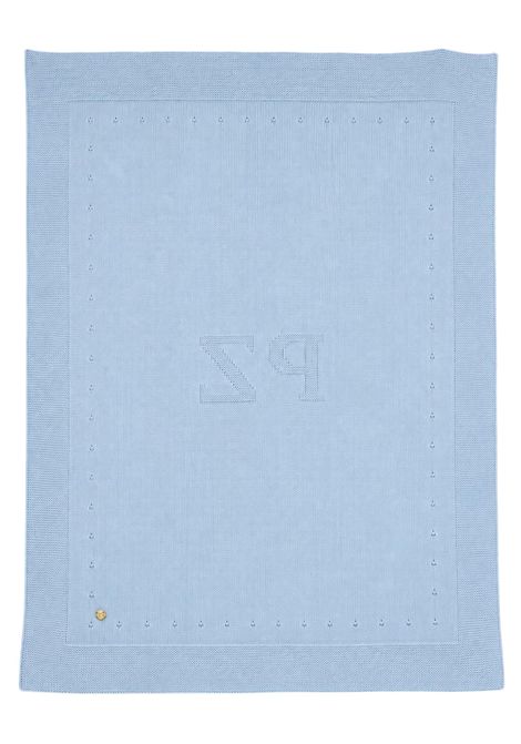 Blue wool baby blanket PAZ RODRIGUEZ | 031110981/ANAZZURRO